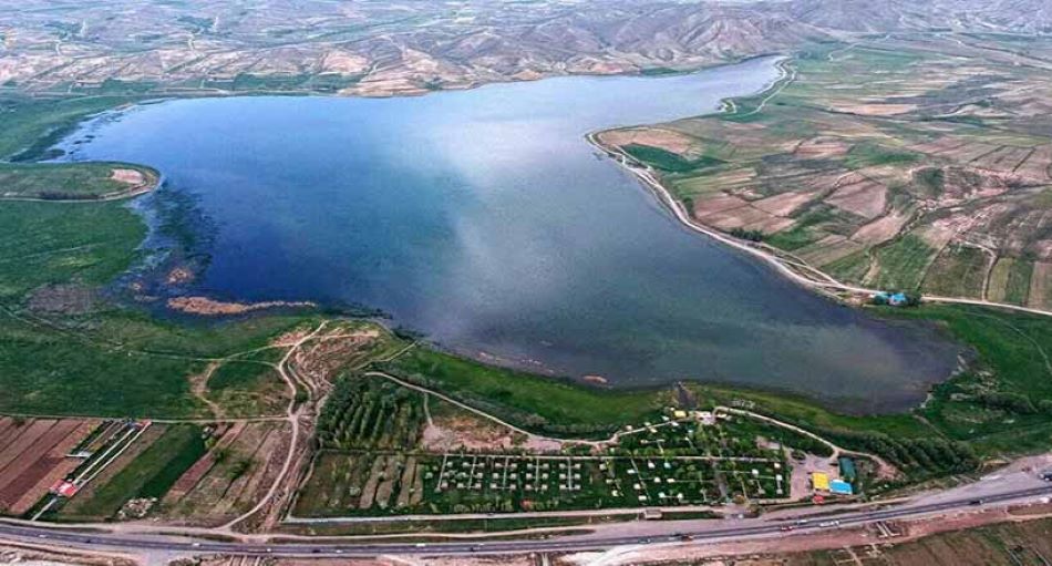  تصویری از تالاب آق‌گل